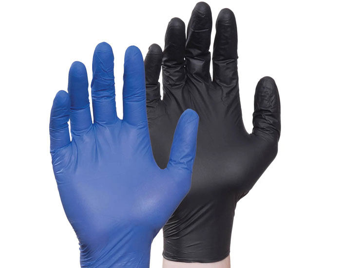 دستکش نیتریل تجهیزات پزشکی مدد طب رشت